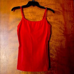 RED BRA CAMI FROM EXPRESS